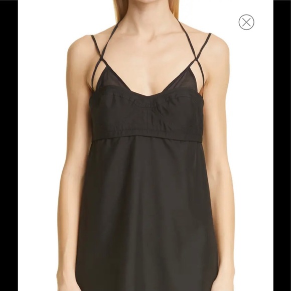 Victoria Beckham double layer silk cami top - Picture 1 of 8